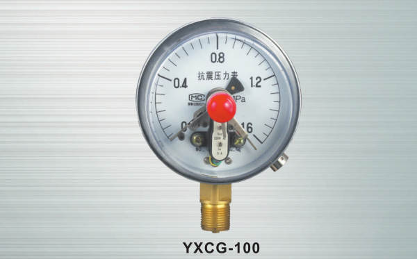 YXCG-100 磁固电接点压力表